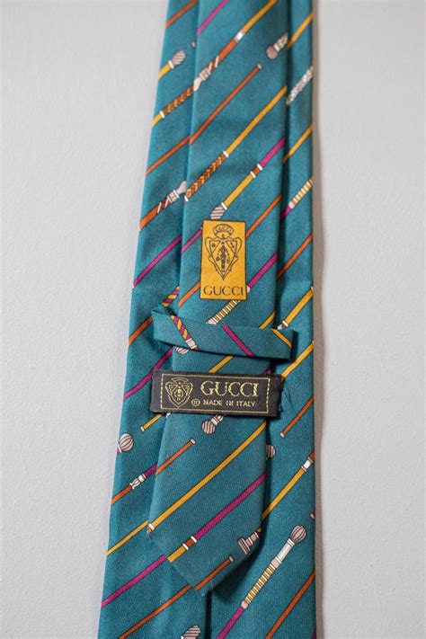 gucci tie for sale|vintage Gucci ties.